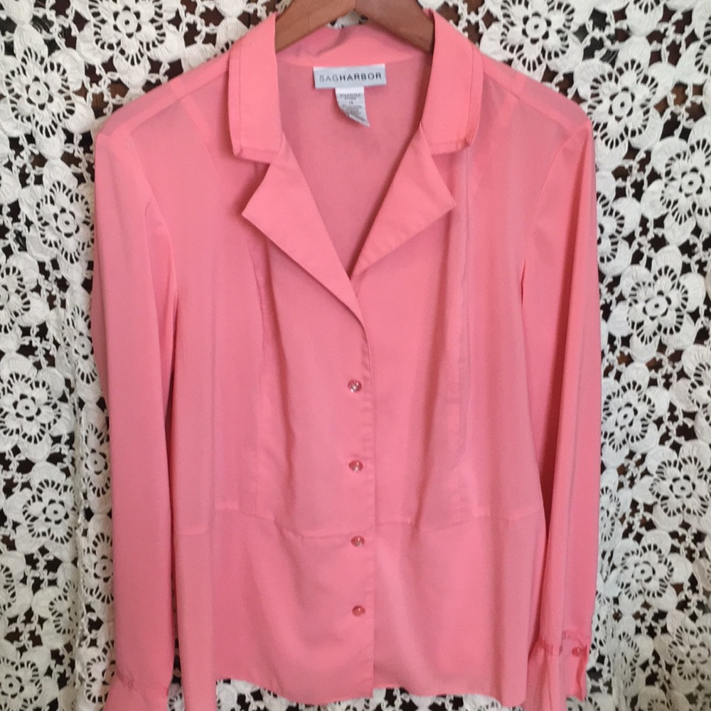 Long sleeve blouse